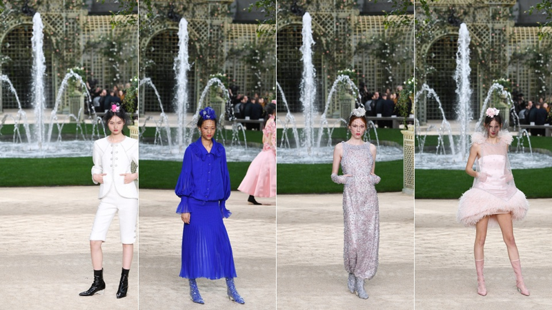 Illustration for article titled Karl's Back on His Bullshit at Chanel Couture